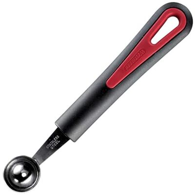 Westmark Vyhloubovací lžíce/formička na ovoce a zeleninu, ø 26 mm, délka: 17,3 cm, nerezová ocel/plast, galan, černá/červená, 29222270 Westmark Vyhloubovací lžíce/formička na ovoce a zeleninu, ø 26 mm, délka: 17,3 cm, nerezová ocel/plast, galan, černá/červená, 29222270