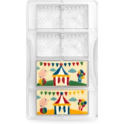 Decora 0050135 PRALINENFORM TĚLKA S ZIRKUSMOTIV Decora 0050135 PRALINENFORM TĚLKA S ZIRKUSMOTIV