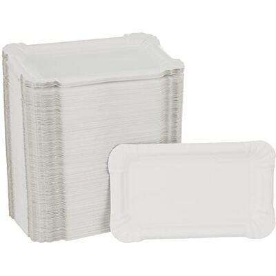 Garcia de Pou 250 jednotek Bakery Fast Food malé podnosy v krabici, 15 x 9 cm, karton, bílé, 30 x 30 x 30 cm Garcia de Pou 250 jednotek Bakery Fast Food malé podnosy v krabici, 15 x 9 cm, karton, bílé, 30 x 30 x 30 cm