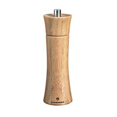 Zassenhaus Mlýnek na pepř Frankfurt bambusové dřevo mlýnek z vysoce výkonné keramiky, vyrobeno v Německu, rozměry: V: 18 cm, průměr: 5,7 cm, 023237 Zassenhaus Mlýnek na pepř Frankfurt bambusové dřevo mlýnek z vysoce výkonné keramiky, vyrobeno v Německu, rozměry: V: 18 cm, průměr: 5,7 cm, 023237