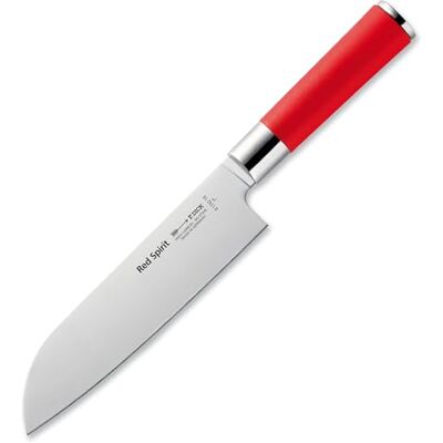Dick F. Santoku, kuchyňský nůž, Red Spirit (nůž s čepelí 18 cm, X55CrMo14 ocel, nerezový, 56° HRC) 8174218 Dick F. Santoku, kuchyňský nůž, Red Spirit (nůž s čepelí 18 cm, X55CrMo14 ocel, nerezový, 56° HRC) 8174218