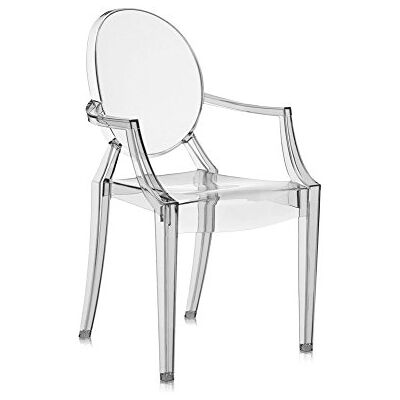 Kartell Louis Ghost, židle, sada 2 ks, Fumé Kartell Louis Ghost, židle, sada 2 ks, Fumé