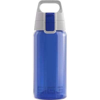 Sigg VIVA ONE Blue dětská láhev na pití (0,5 L), dětská láhev bez škodlivých látek s nepropustným víkem, sportovní láhev na pití ovládaná jednou rukou, 8629.20, modrá Sigg VIVA ONE Blue dětská láhev na pití (0,5 L), dětská láhev bez škodlivých látek s nepropustným víkem, sportovní láhev na pití ovládaná jednou rukou, 8629.20, modrá