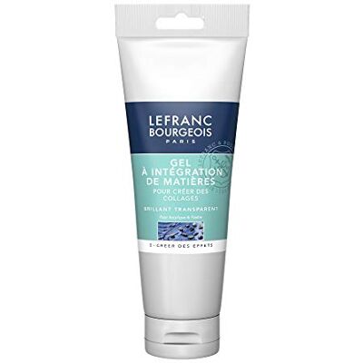 Lefranc Bourgeois Lefranc & Bourgeois 300664 lesklý gel, malířský prostředek k výrobě kolagenu, brilantní, transparentní, nežloutnoucí povrch, 250 ml láhev Lefranc Bourgeois Lefranc & Bourgeois 300664 lesklý gel, malířský prostředek k výrobě kolagenu, brilantní, transparentní, nežloutnoucí povrch, 250 ml láhev