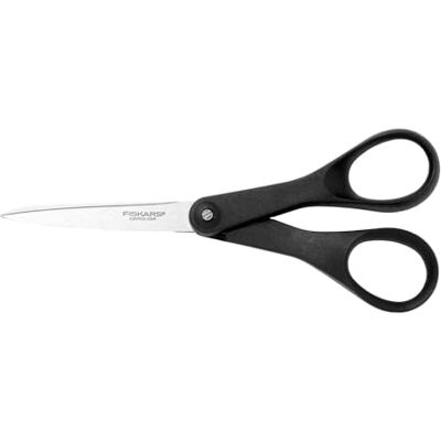 Fiskars Papírové nůžky, délka: 18 cm, kvalitní ocel/plast, Essential Fiskars Papírové nůžky, délka: 18 cm, kvalitní ocel/plast, Essential