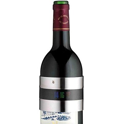 WMF Analogový teploměr na víno Clever&More od , ušlechtilá ocel Cromargan, pro červené, bílé, růžové víno, sekt, šampaňské WMF Analogový teploměr na víno Clever&More od , ušlechtilá ocel Cromargan, pro červené, bílé, růžové víno, sekt, šampaňské