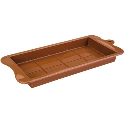 Ibili 860400 Pralinen- / Nugatform, Silikon, braun, 20 x 10 x 2.5 cm Ibili 860400 Pralinen- / Nugatform, Silikon, braun, 20 x 10 x 2.5 cm