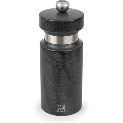 Peugeot mlýnek na sůl Royan 14 cm – ocelový mlýnek – klasické nastavení stupně mletí – ze dřeva s pečetí PEFC – šedý Peugeot mlýnek na sůl Royan 14 cm – ocelový mlýnek – klasické nastavení stupně mletí – ze dřeva s pečetí PEFC – šedý