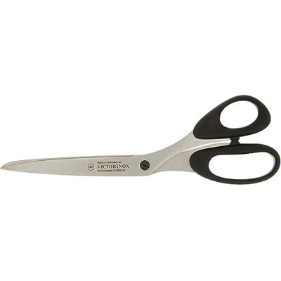 Victorinox Profesionální nůžky pro domácnost a profesionální použití, extra ostrá čepel, 23 cm, robustní plastová rukojeť, nerezová ocel, černá Victorinox Profesionální nůžky pro domácnost a profesionální použití, extra ostrá čepel, 23 cm, robustní plastová rukojeť, nerezová ocel, černá