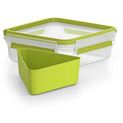 Emsa Svačinová krabička Clip & Go Box od , plast, zelená Emsa Svačinová krabička Clip & Go Box od , plast, zelená