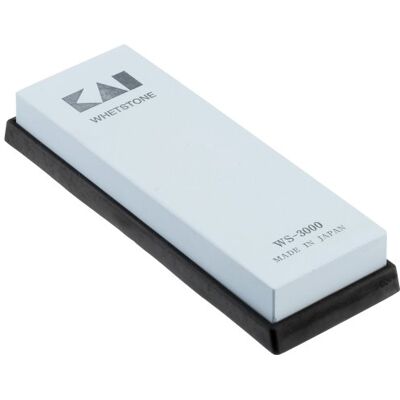 KAI Brusný kámen, zrnitost: 3000 japonský ostřič nožů leštidlo kámen obtahovací brousek brousek na nůž Whetstone Rozměry: 18,5 x 6,4 x 2 cm KAI Brusný kámen, zrnitost: 3000 japonský ostřič nožů leštidlo kámen obtahovací brousek brousek na nůž Whetstone Rozměry: 18,5 x 6,4 x 2 cm
