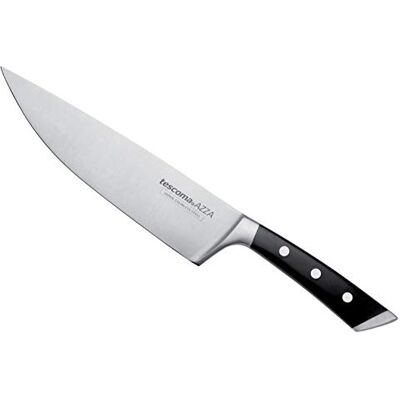 Tescoma Kuchařský nůž AZZA 20 cm, stříbrný/černý Tescoma Kuchařský nůž AZZA 20 cm, stříbrný/černý