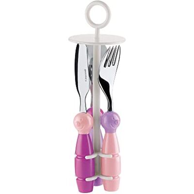 Guzzini Bimbi, Billo dětský příbor různé barvy, 6,3 x 6,3 x v 21 cm 07500252 Guzzini Bimbi, Billo dětský příbor různé barvy, 6,3 x 6,3 x v 21 cm 07500252