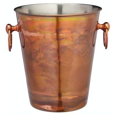 Bar Craft Kbelík na šampaňské BarCraft z ušlechtilé oceli s měděnou povrchovou úpravou, objem 4,9 litrů, 24 x 20,5 x 23 cm, 1 kus Bar Craft Kbelík na šampaňské BarCraft z ušlechtilé oceli s měděnou povrchovou úpravou, objem 4,9 litrů, 24 x 20,5 x 23 cm, 1 kus