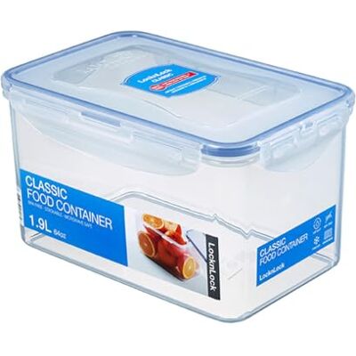 LocknLock GEO-SHIPPING Geocaching box vodotěsný čtverec, čirý, 1,9L, HPL818 LocknLock GEO-SHIPPING Geocaching box vodotěsný čtverec, čirý, 1,9L, HPL818