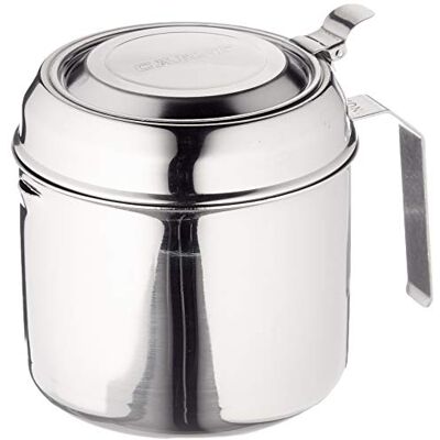 Ilsa 351 Nádoba na mastnotu z nerezové oceli, 3/4 l, stříbrná barva centimetrů stříbrná Ilsa 351 Nádoba na mastnotu z nerezové oceli, 3/4 l, stříbrná barva centimetrů stříbrná