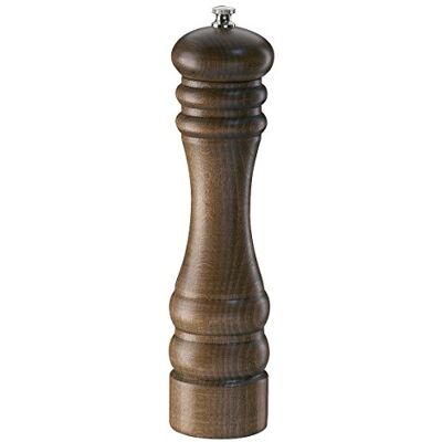 Zassenhaus Berlin mlýnek na sůl z bukového dřeva v barvě tmavě hnědé, rozměry: 6,2 cm x 6,2 cm x 24 cm, 020151, tmavě mořený Zassenhaus Berlin mlýnek na sůl z bukového dřeva v barvě tmavě hnědé, rozměry: 6,2 cm x 6,2 cm x 24 cm, 020151, tmavě mořený