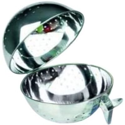 Ibili Rice Ball, Stainless Steel, Silver, 14 x 14 x 14 cm Ibili Rice Ball, Stainless Steel, Silver, 14 x 14 x 14 cm