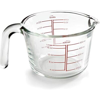 LACOR 67133 67133 Messbecher Borosilikatglas 0'5 L LACOR 67133 67133 Messbecher Borosilikatglas 0'5 L