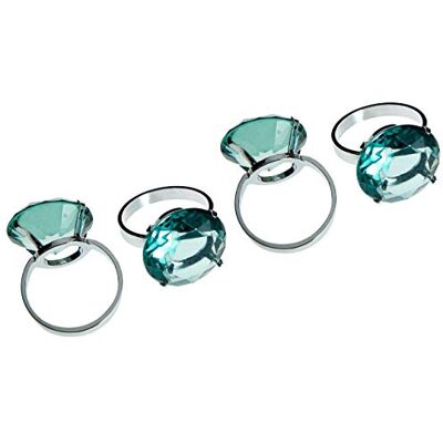 Premier Housewares Serviettenringe mit Strvasasteinen, 4 Stück, Chrom, blau, 4 x 5 x 6 cm, Diamant, Grun, 5x4x6, 4 Premier Housewares Serviettenringe mit Strvasasteinen, 4 Stück, Chrom, blau, 4 x 5 x 6 cm, Diamant, Grun, 5x4x6, 4