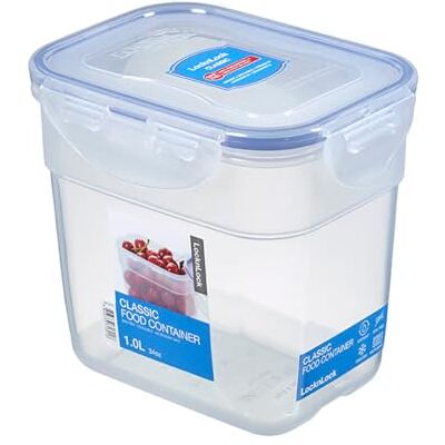 LocknLock CLASSIC dóza na uchovávání potravin 1 l 14,5 x 11 x 12,8 cm 100% vodotěsná dóza na potraviny vhodná do myčky nádobí a mikrovlnné trouby bez BPA 4násobný bezpečnostní uzávěr LocknLock CLASSIC dóza na uchovávání potravin 1 l 14,5 x 11 x 12,8 cm 100% vodotěsná dóza na potraviny vhodná do myčky nádobí a mikrovlnné trouby bez BPA 4násobný bezpečnostní uzávěr