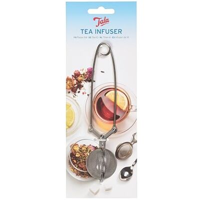 Tala Teesieb Edelstahl mit langem Griff – Teeei für losen Tee und Kräuter, feinmaschiger Teefilter für Tasse, robust, spülmaschinenfest, auch für Gewürze Tala Teesieb Edelstahl mit langem Griff – Teeei für losen Tee und Kräuter, feinmaschiger Teefilter für Tasse, robust, spülmaschinenfest, auch für Gewürze