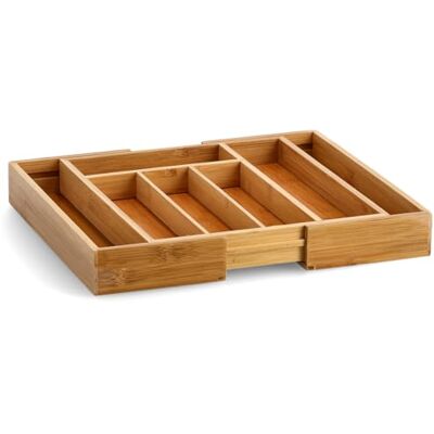 Zeller Krabička na příbory 25322, výsuvná, bambusová, cca 29-40 x 33,5 x 5 cm Zeller Krabička na příbory 25322, výsuvná, bambusová, cca 29-40 x 33,5 x 5 cm