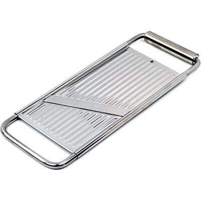 WMF Hoblík na okurky 30 x 12 cm, hoblík na zelí, nerezová ocel Cromargan, hoblík na krájení na obilí, tenké plátky, vhodný do myčky WMF Hoblík na okurky 30 x 12 cm, hoblík na zelí, nerezová ocel Cromargan, hoblík na krájení na obilí, tenké plátky, vhodný do myčky