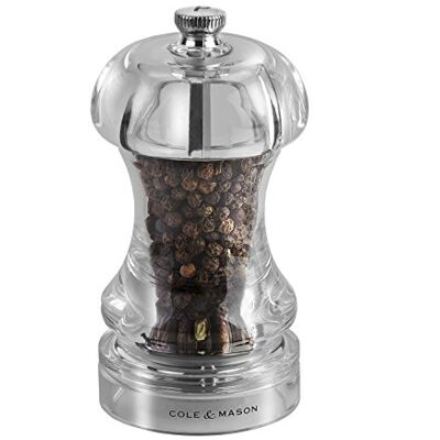 Cole & Mason 145 Capstan mlýnek na pepř malý 11,5 cm, akryl, Precision+ Cole & Mason 145 Capstan mlýnek na pepř malý 11,5 cm, akryl, Precision+