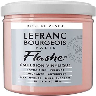 Lefranc Bourgeois 300640 Flashe akrylová barva & vinylová barva, vysoce pigmentovaná, elastická, stálobarevná, odolná proti stárnutí, matná, pro vnitřní i venkovní použití, 125 ml květináč – benátská růžová Lefranc Bourgeois 300640 Flashe akrylová barva & vinylová barva, vysoce pigmentovaná, elastická, stálobarevná, odolná proti stárnutí, matná, pro vnitřní i venkovní použití, 125 ml květináč – benátská růžová