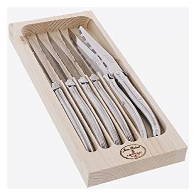 Jean Dubost Laguiole 97600 steakový nůž, 6 kusů, ušlechtilá ocel Jean Dubost Laguiole 97600 steakový nůž, 6 kusů, ušlechtilá ocel