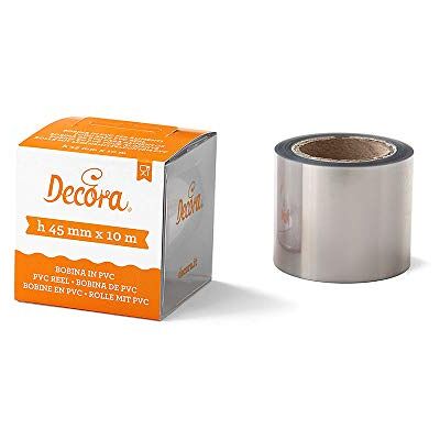 Decora 0160717 TORTENDRANDFOLIE AUS PVC, ROLLE MT 10 H45 MM Decora 0160717 TORTENDRANDFOLIE AUS PVC, ROLLE MT 10 H45 MM