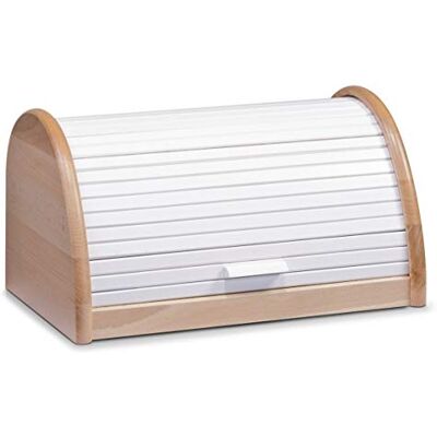 Zeller Pojízdný chlebník 20460, bílý, buk, cca 39 x 25 x 21 cm Zeller Pojízdný chlebník 20460, bílý, buk, cca 39 x 25 x 21 cm