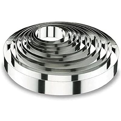 LACOR 68620 Kuchen/Ausstechformer, rund 20 x 6 cm LACOR 68620 Kuchen/Ausstechformer, rund 20 x 6 cm