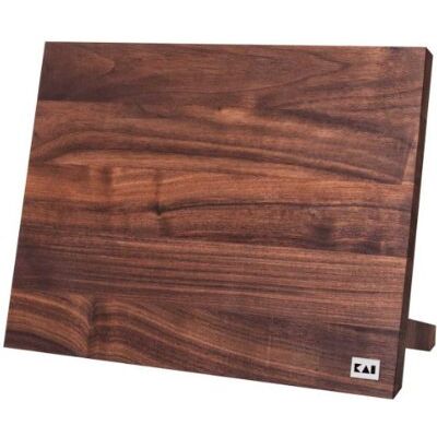 KAI Magnetický blok na nože k postavení z ořechu prémiové dřevo místo pro 6-8 nožů rozměry 34 x 14 x 26,5 cm magnetický držák stojan na nože KAI Magnetický blok na nože k postavení z ořechu prémiové dřevo místo pro 6-8 nožů rozměry 34 x 14 x 26,5 cm magnetický držák stojan na nože