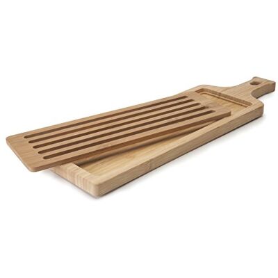 LACOR 60495 Brot Schneidebrett Bambu, Bambus, braun, 50 x 15 x 2 cm LACOR 60495 Brot Schneidebrett Bambu, Bambus, braun, 50 x 15 x 2 cm