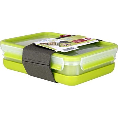 Emsa Svačinová krabička Clip & Go Box od , plast, zelená, Zelená, 22.5 x 16.3 x 6.3 cm Emsa Svačinová krabička Clip & Go Box od , plast, zelená, Zelená, 22.5 x 16.3 x 6.3 cm