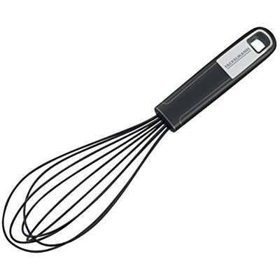 Fackelmann Šlehač na sníh Sense, 26 cm, praktický šlehací metlička na kuchyňské náčiní, s protiskluzovou rukojetí Soft-Touch (barva: stříbrná/černá), množství: 1 kus Fackelmann Šlehač na sníh Sense, 26 cm, praktický šlehací metlička na kuchyňské náčiní, s protiskluzovou rukojetí Soft-Touch (barva: stříbrná/černá), množství: 1 kus