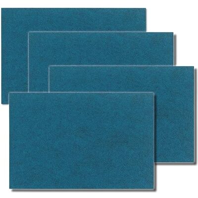 Kela Stolní sada 4dílná ALIA, prostírání 45 x 30 x 0,4 cm, plstěné prostírání omyvatelné, petrolejové Kela Stolní sada 4dílná ALIA, prostírání 45 x 30 x 0,4 cm, plstěné prostírání omyvatelné, petrolejové