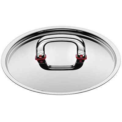 WMF Premium One poklice 20 cm, nerezová ocel Cromargan, leštěná, kovové víko s otvorem pro páru, Cool+ Technology, vhodné do myčky WMF Premium One poklice 20 cm, nerezová ocel Cromargan, leštěná, kovové víko s otvorem pro páru, Cool+ Technology, vhodné do myčky