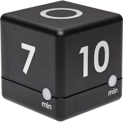 TFA Dostmann Digitální časovač Cube, časové hodiny, řízení času, D 60 x Š 60 x V 60 mm, černý TFA Dostmann Digitální časovač Cube, časové hodiny, řízení času, D 60 x Š 60 x V 60 mm, černý