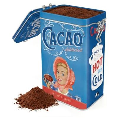 ART Retro kakaová dóza, 1,3 l, Cacao Addicted ART Retro kakaová dóza, 1,3 l, Cacao Addicted
