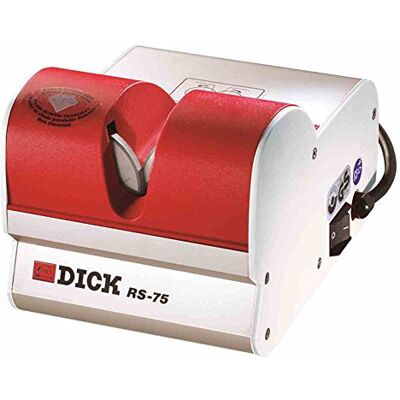 Dick F. Ostřič nožů, stahovací stroj, RS-75 (75 W, 230 V, vhodné pro nabíjení a gastronomii) 9806000 Dick F. Ostřič nožů, stahovací stroj, RS-75 (75 W, 230 V, vhodné pro nabíjení a gastronomii) 9806000