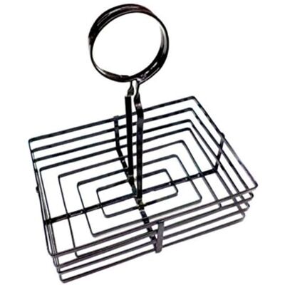Garcia de Pou Basket koření 20,5 x 15 x 23,5 cm černé železo 1 Un. Garcia de Pou Basket koření 20,5 x 15 x 23,5 cm černé železo 1 Un.