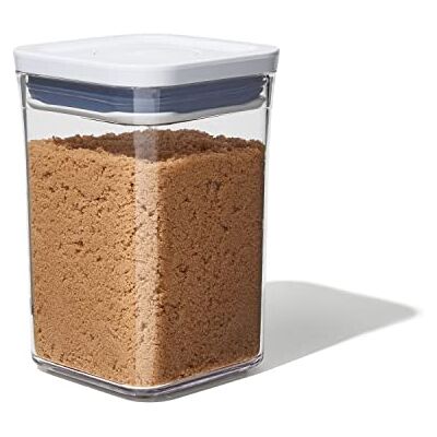 OXO Nádoba na POP Good Grips – vzduchotěsný, stohovatelný úložný box s víkem na potraviny – 1 l na cukr a další OXO Nádoba na POP Good Grips – vzduchotěsný, stohovatelný úložný box s víkem na potraviny – 1 l na cukr a další