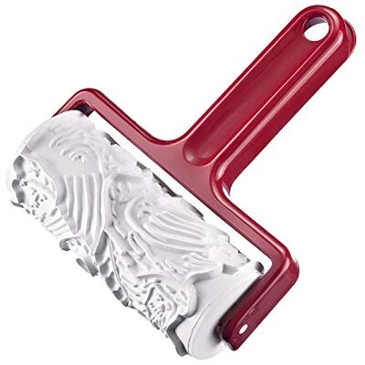 Westmark Spekulativní válec, se 7 různými motivy, délka: 17,2 cm, plast, Klausi, bílá/červená, 32162270 Westmark Spekulativní válec, se 7 různými motivy, délka: 17,2 cm, plast, Klausi, bílá/červená, 32162270