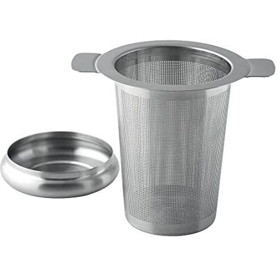 Weis Čajový filtr s odkapávací miskou 8,5 cm, nerezová ocel, stříbrná, 8 x 10 x 8,5 cm Weis Čajový filtr s odkapávací miskou 8,5 cm, nerezová ocel, stříbrná, 8 x 10 x 8,5 cm