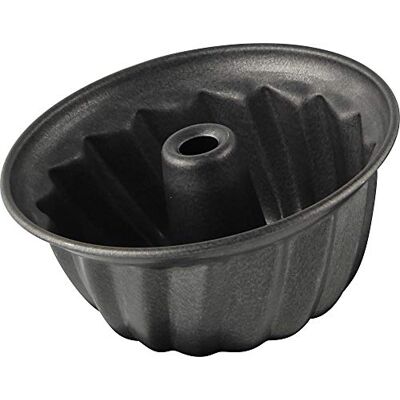Dr. Oetker Gugelhupfform 10 cm, kleine Kuchenform, Bundform aus Stahl mit Antihaftbeschichtung (Farbe: schwarz), Menge: 1 Stück Dr. Oetker Gugelhupfform 10 cm, kleine Kuchenform, Bundform aus Stahl mit Antihaftbeschichtung (Farbe: schwarz), Menge: 1 Stück