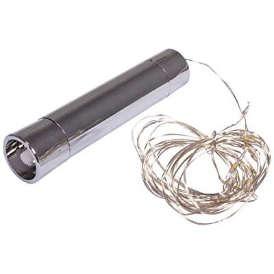 Rayher 69180000 LED mini světelný řetěz s drátem, pro vnitřní použití, flexibilní, ohebný, provoz na baterie, délka 106,8 cm, 20 LED žárovek, teplé bílé světlo, bez baterie Rayher 69180000 LED mini světelný řetěz s drátem, pro vnitřní použití, flexibilní, ohebný, provoz na baterie, délka 106,8 cm, 20 LED žárovek, teplé bílé světlo, bez baterie