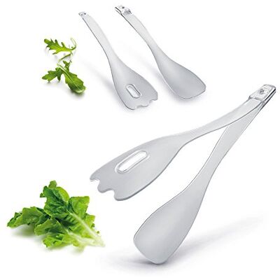 Metaltex Salatbesteck und Servierzange 2 in 1 Metaltex Salatbesteck und Servierzange 2 in 1